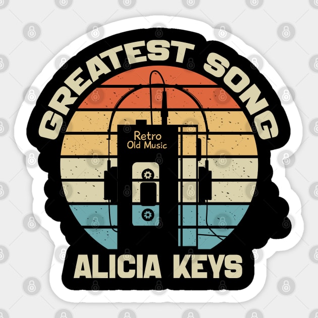 Alicia Keys Sticker by TeknologiModern